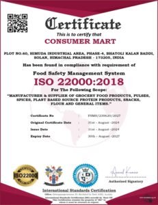 ISO certification of Web Vyapar Solution Private Limted