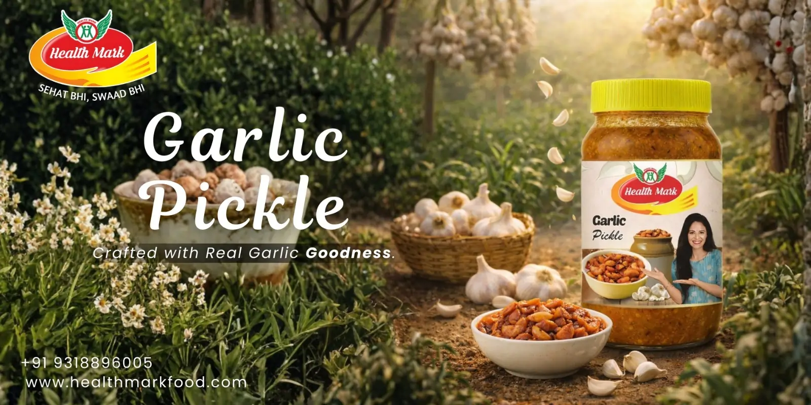 Best Garlic Pickles Authentic Taste and Premium Quality by Web Vyapar Solution Private Limted